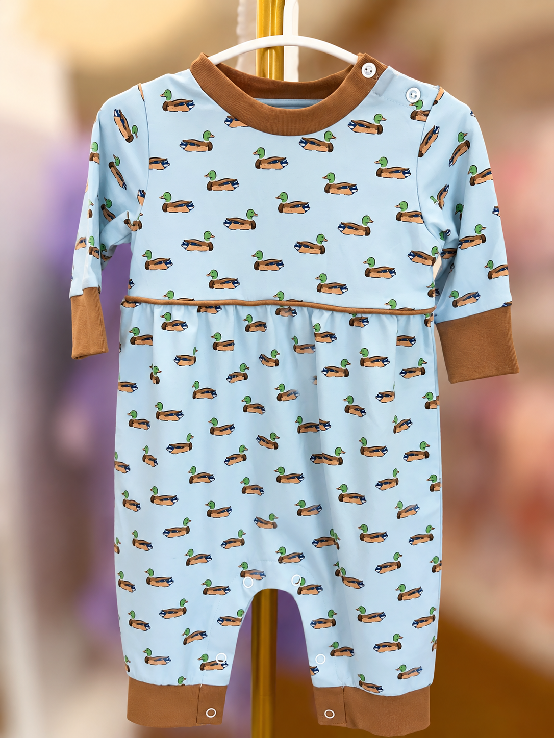 Mallard Duck Three S Romper