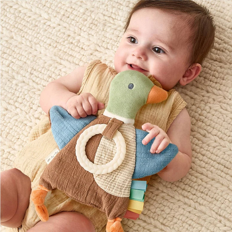 Bitzy Crinkle Mallard Toy