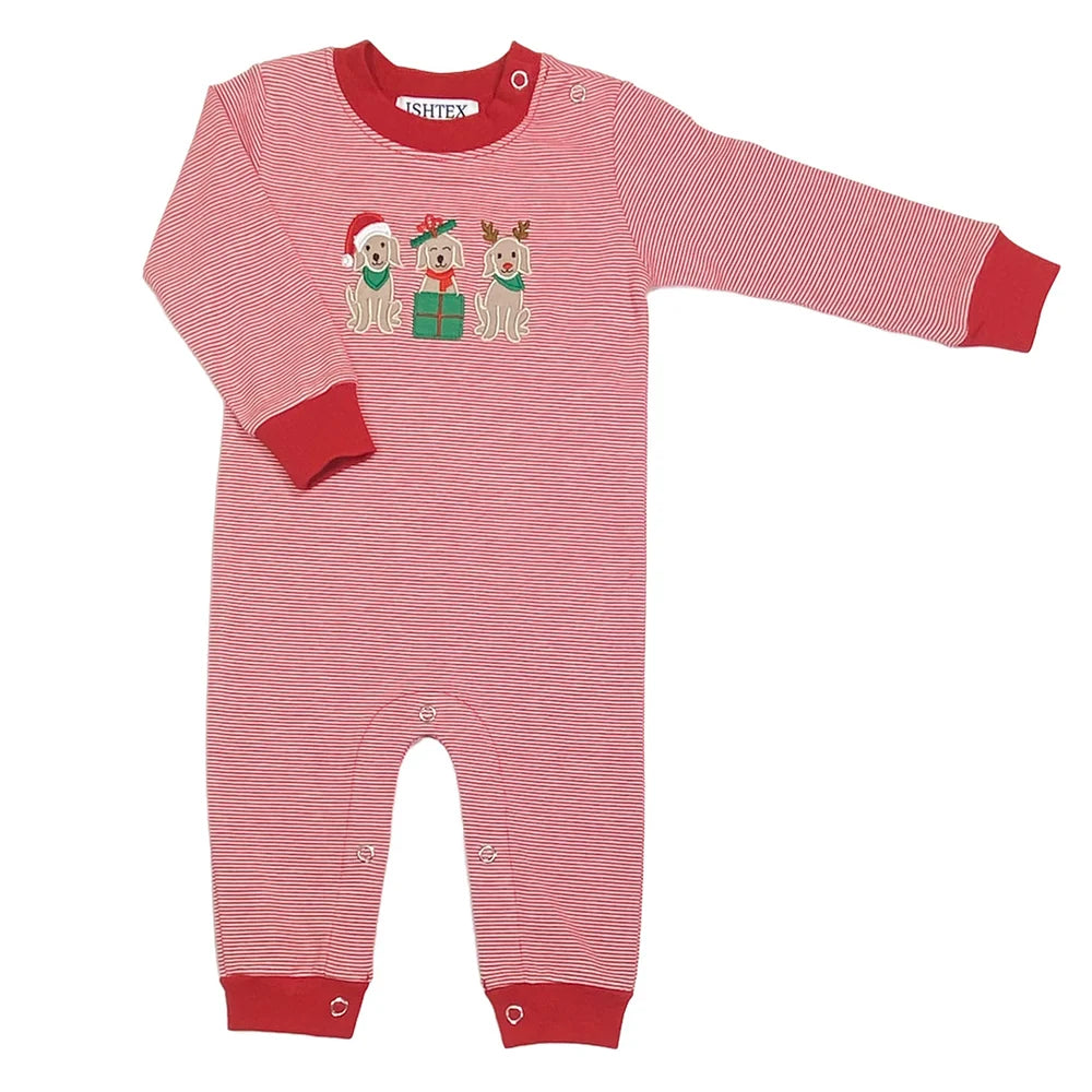 Ishtex Christmas Dog Romper