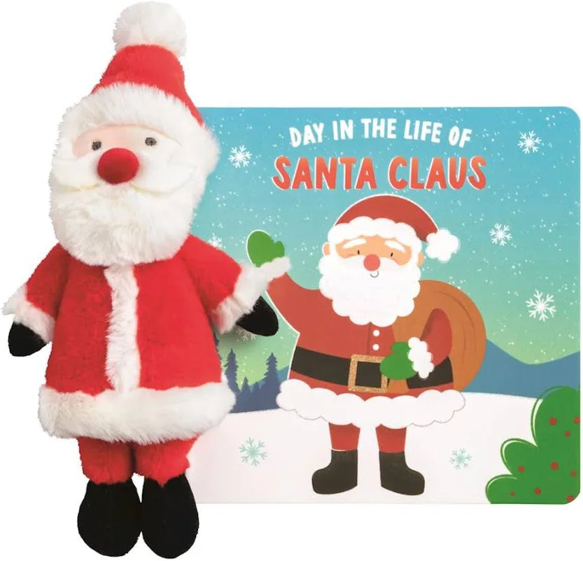 Day in the life of Santa Claus Stuffie/Book