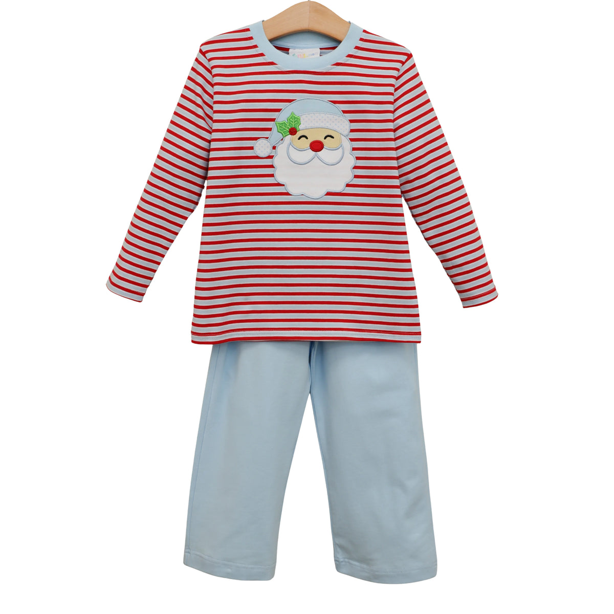 JB Santa Face Boy Set