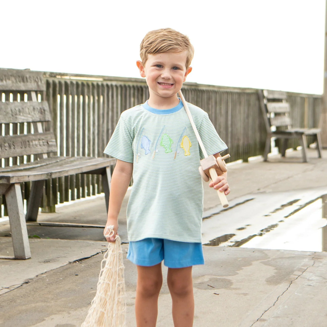 Hooked on Fishing Short Set
