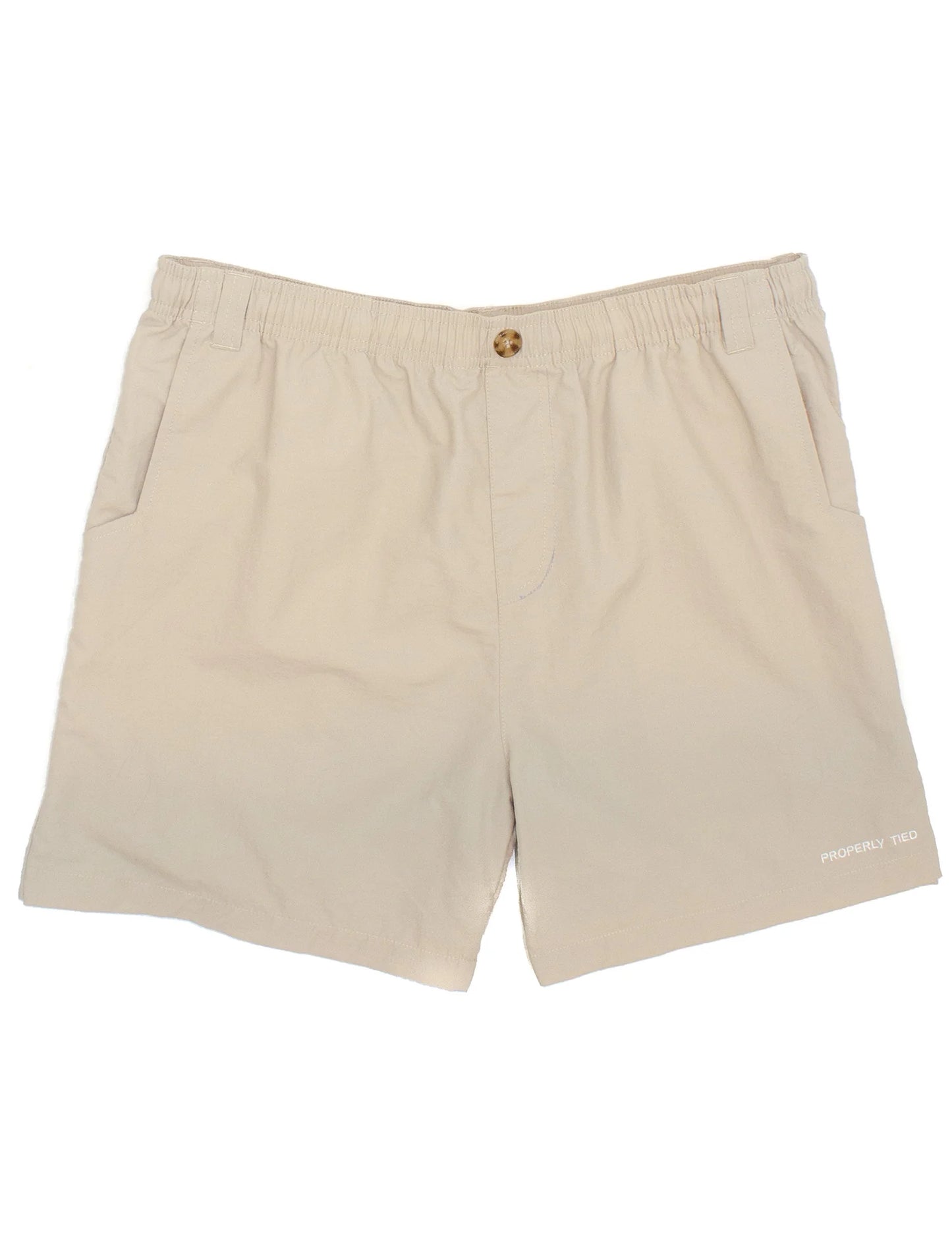 Properly Tied Khaki Shorts