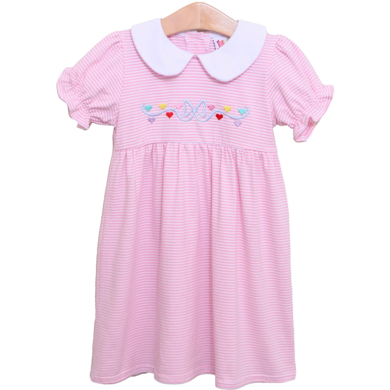 Mini Heart Embroidery Dress