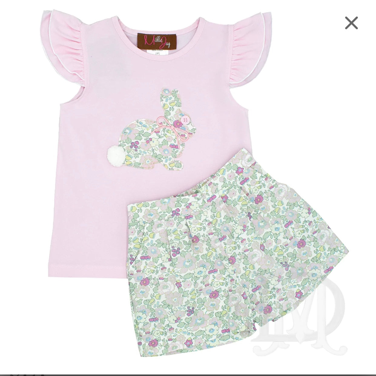 MJ Blakely the bunny Short Set