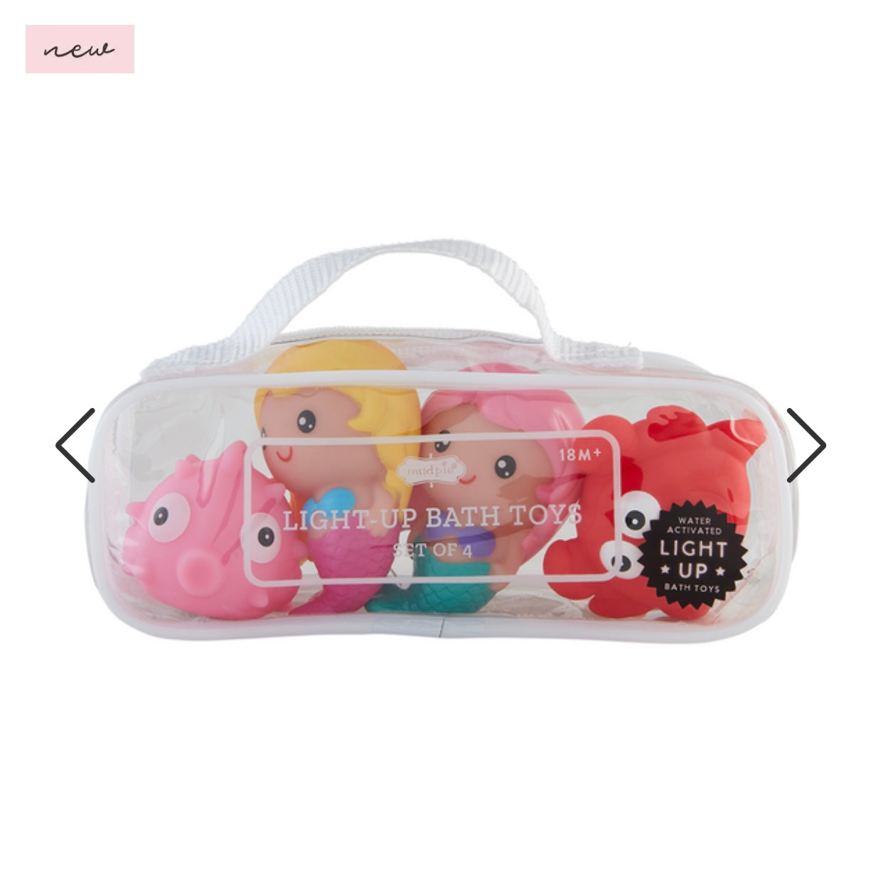 Mermaid Light Up Bath Toys
