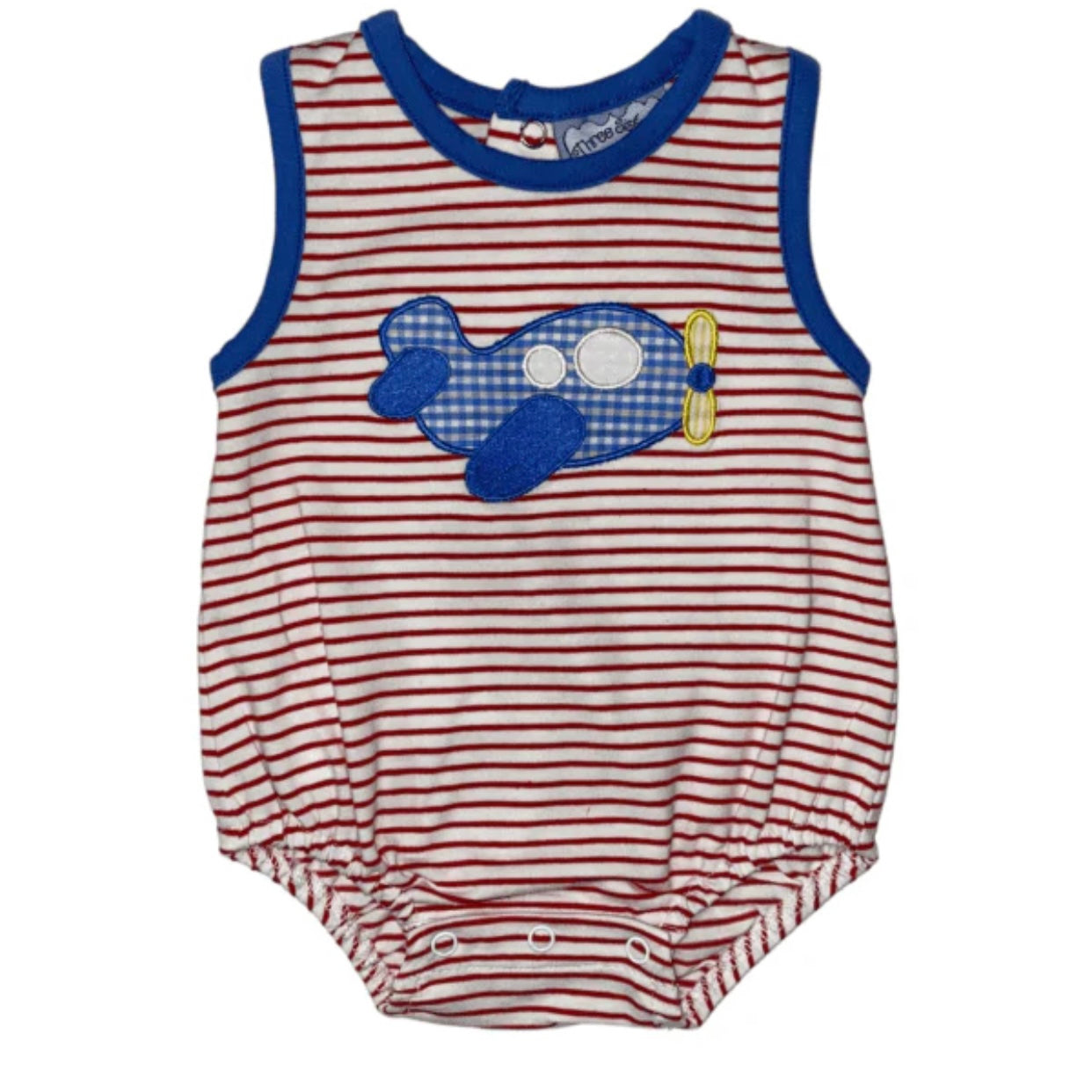 Airplane Boys Applique Bubble