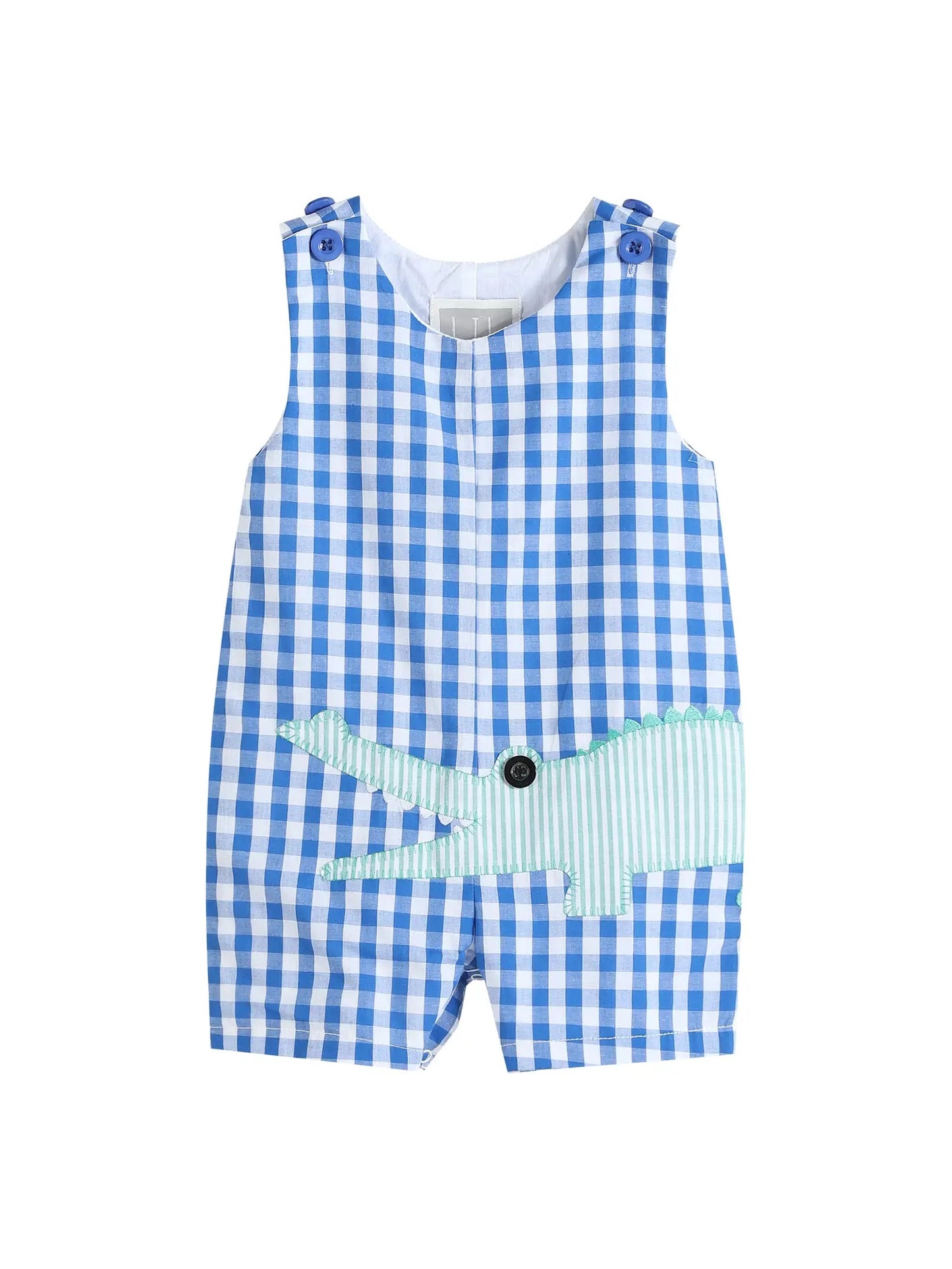 Royal Blue And Green Alligator Shortall