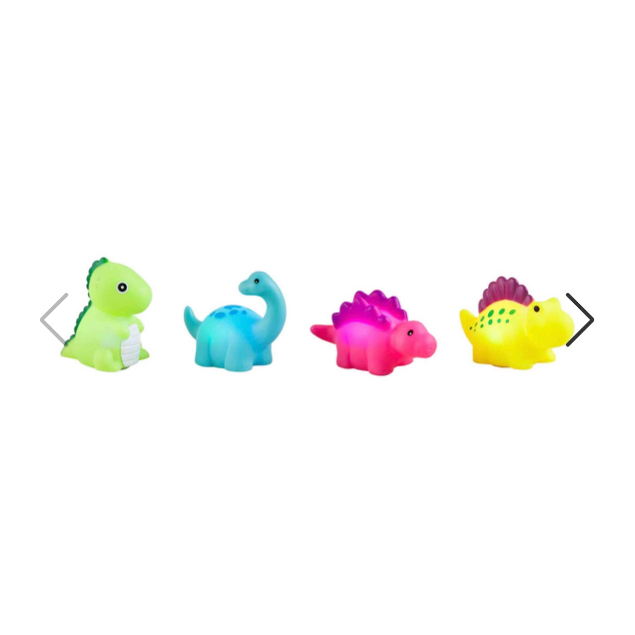 Light Up Dino Bath toys