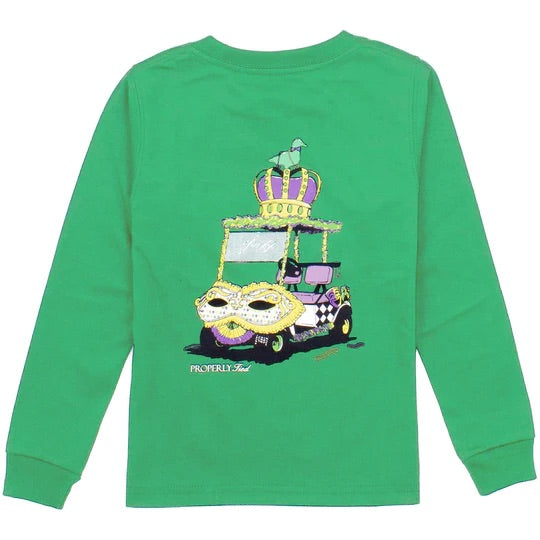 Mardi Gras Green Cart PP