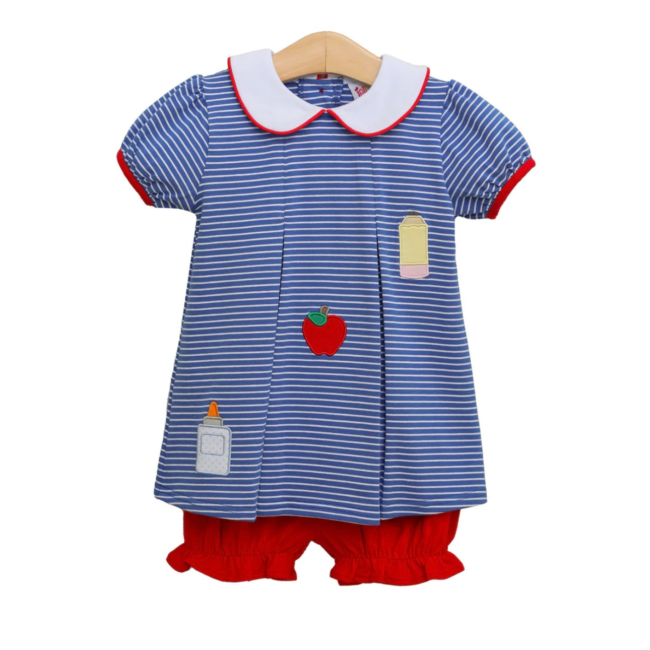Back to School Pleat Bloomer Set