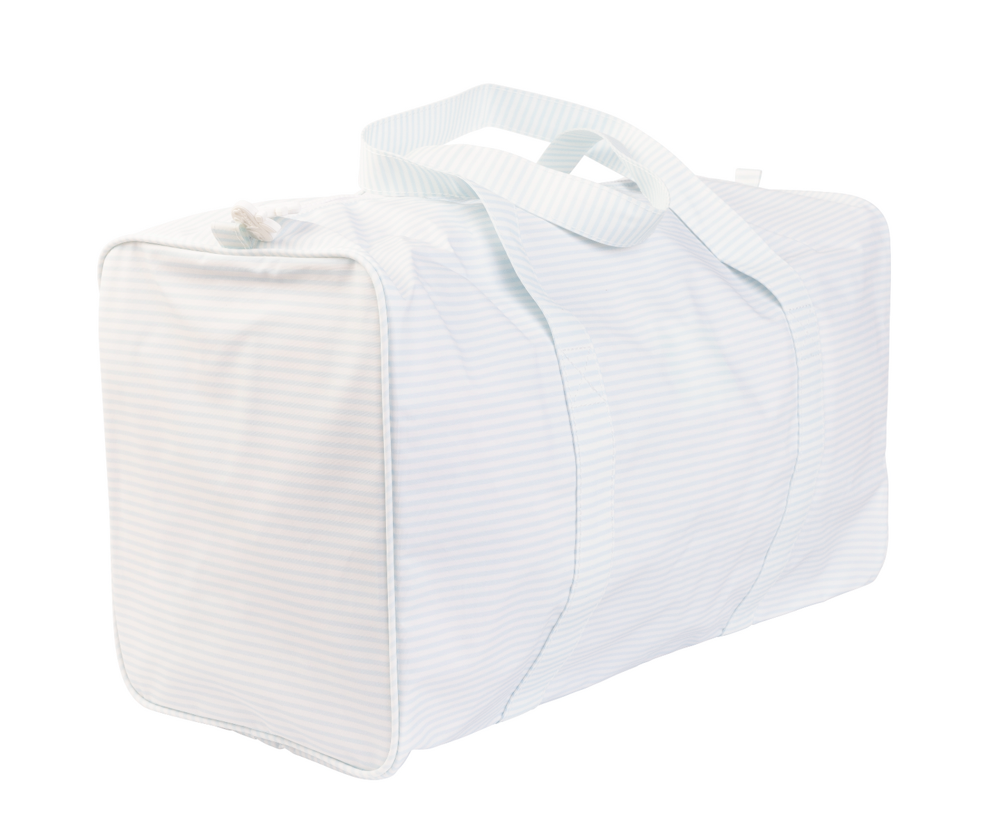 Apple Of My Isla Duffle Bag- Blue Stripe