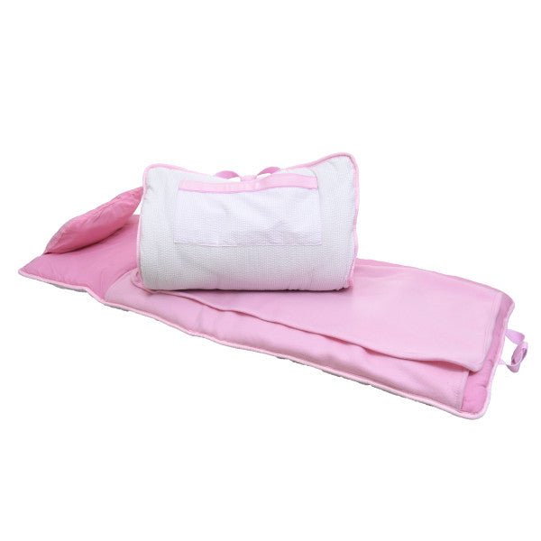 Pink Seersucker Napmat