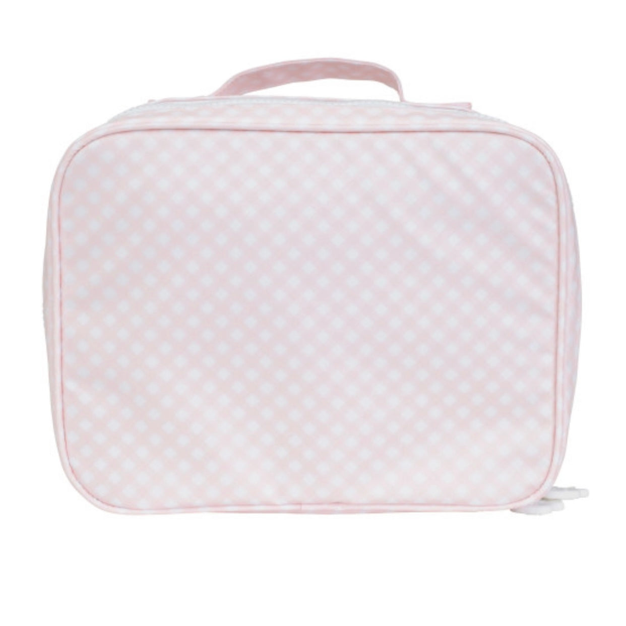 Apple of My Isla Pink Gingham Lunchbox