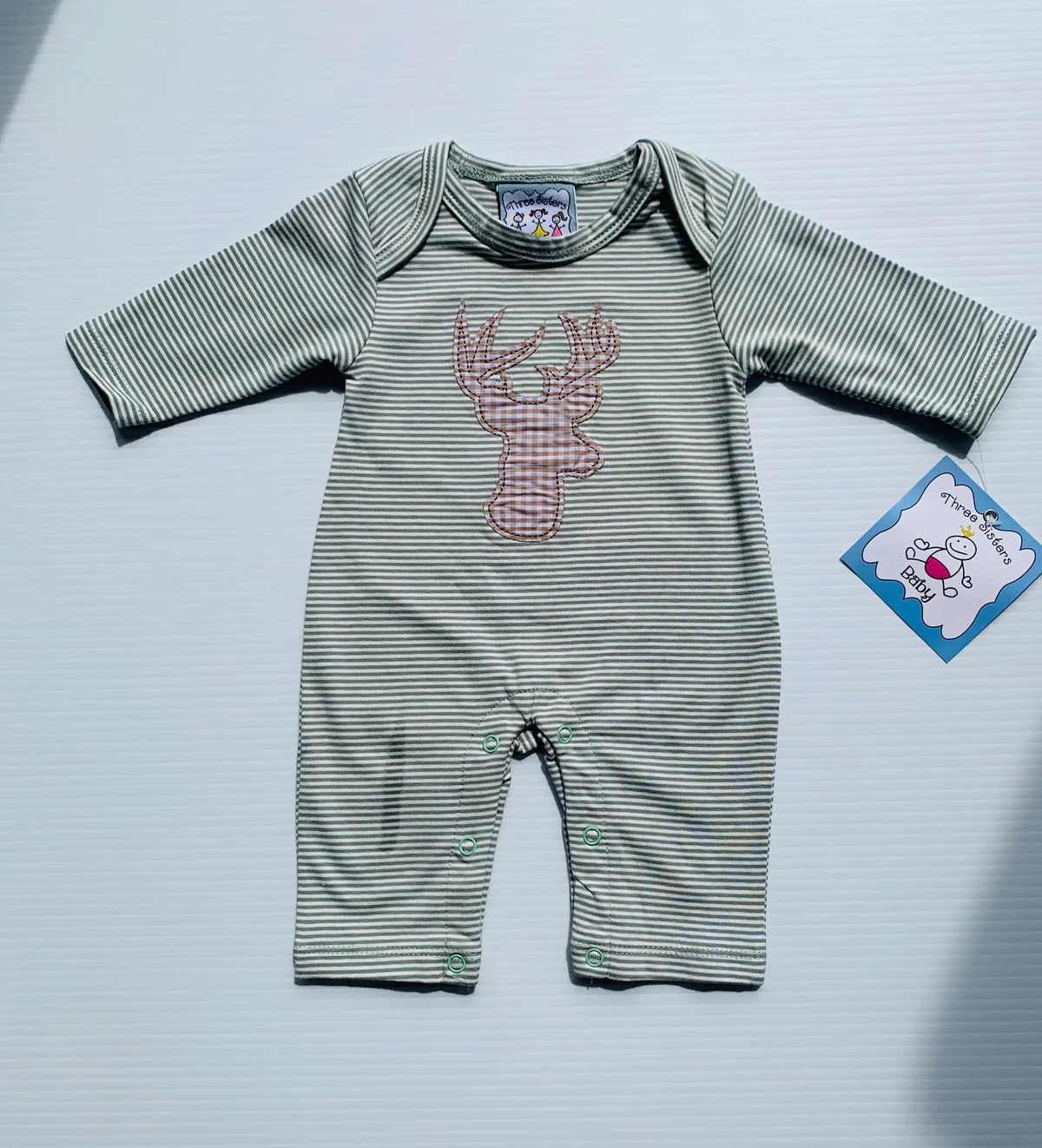Deer Appliqué Romper