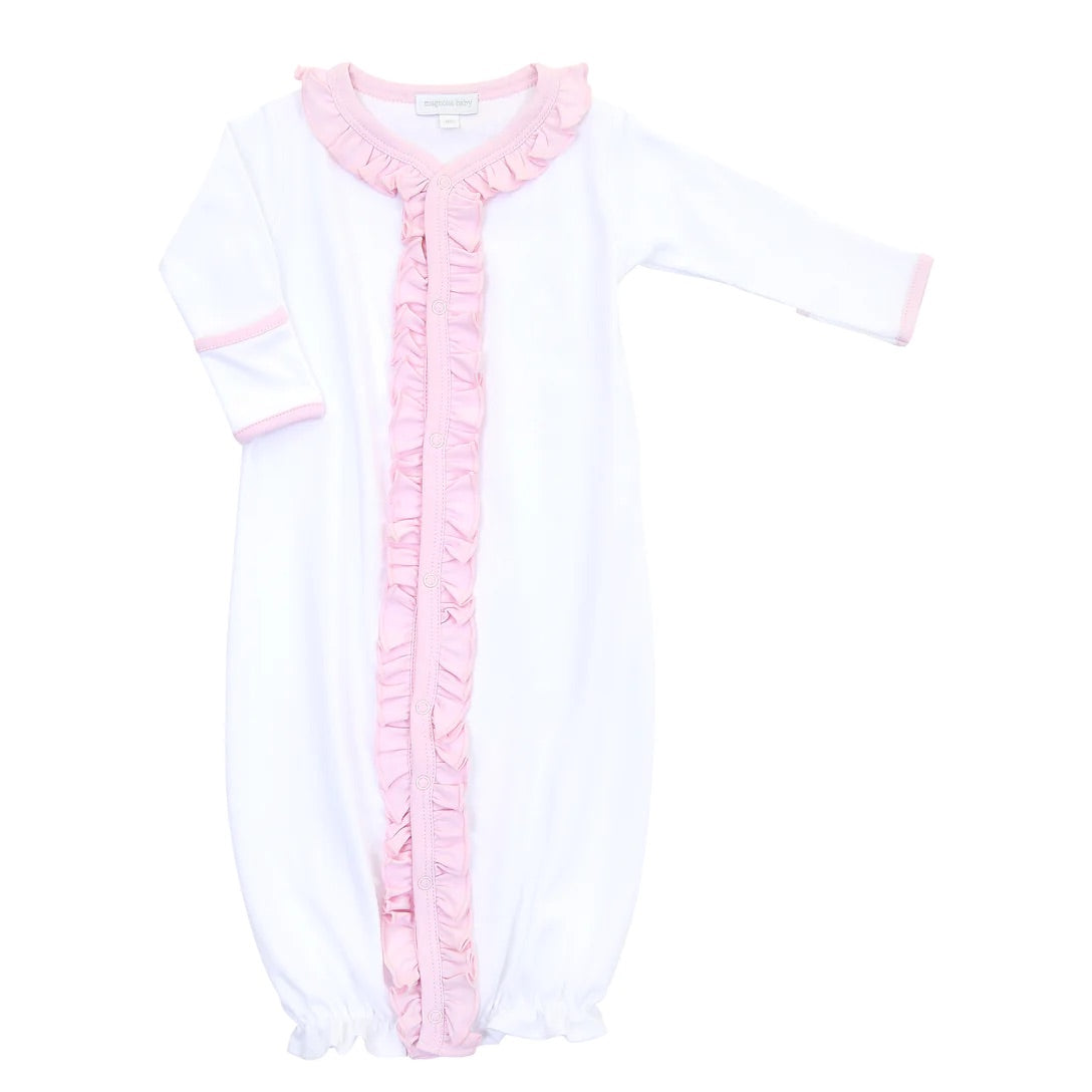 ESSENTIALS WHITE W/PINK RUFFLE CONVERTER