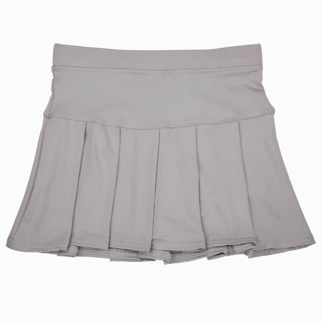 Tennis Skort in Solid Gray