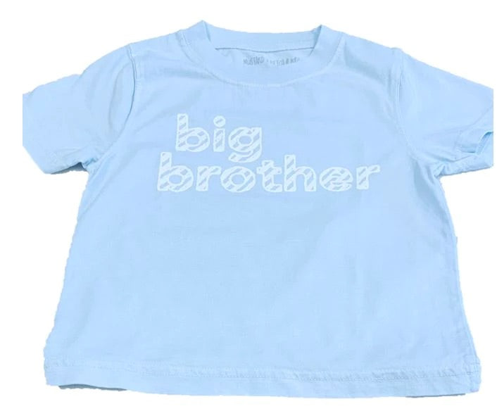 Short-Sleeve Big Brother T-Shirt- White Font