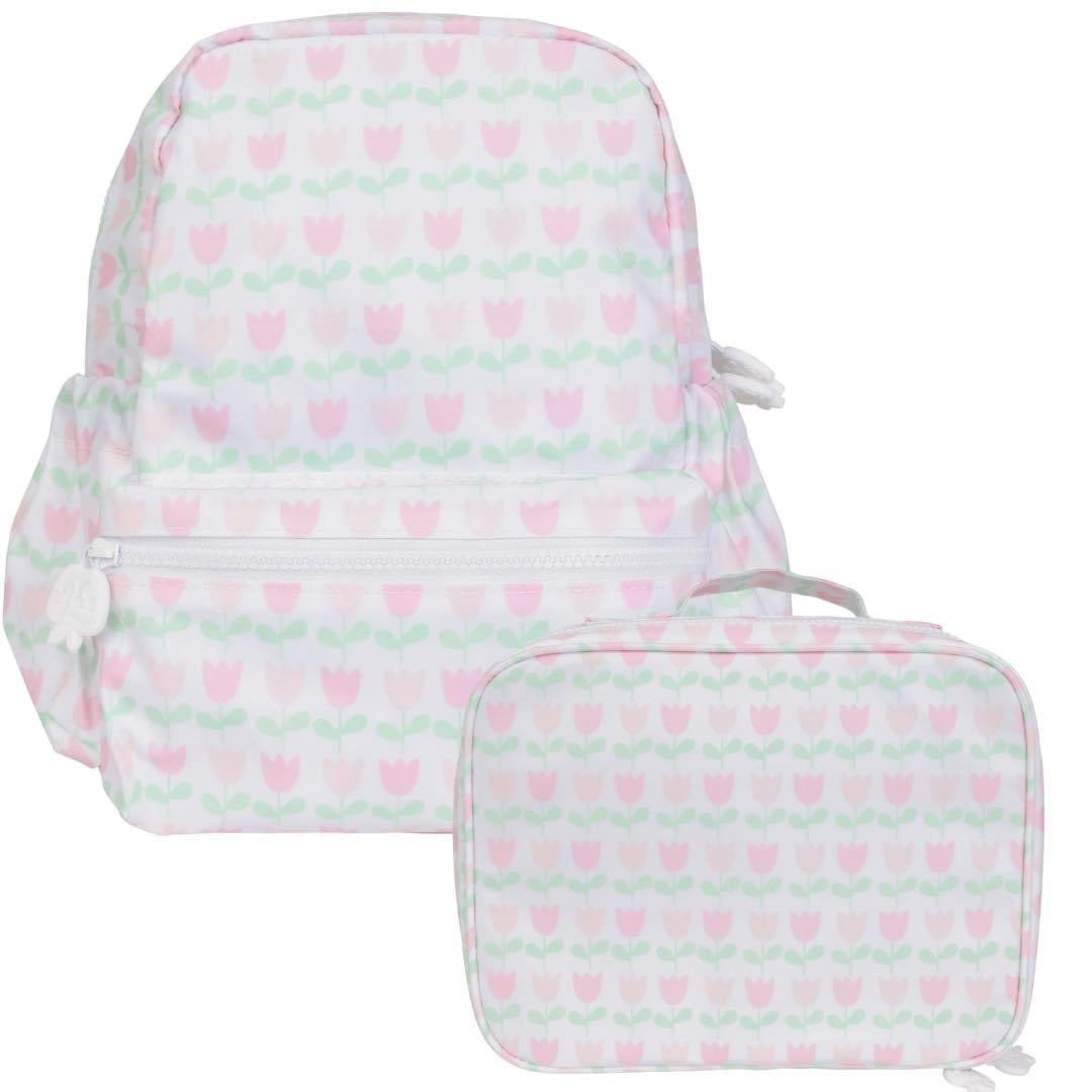 Apple of my Isla Tulips Large Backpack