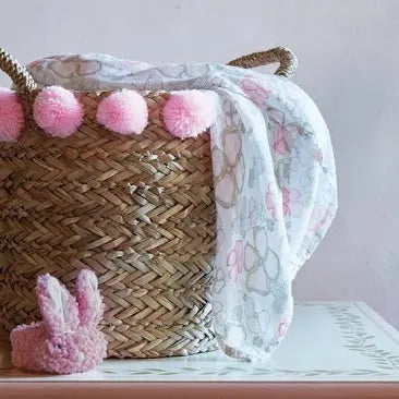 Stephan Baby Playful Posies Swaddle Blanket