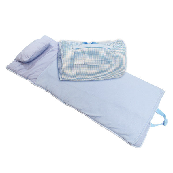 Baby Blue Gingham Napmat