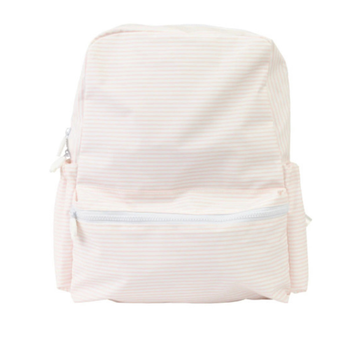 Apple of My Isla- Small Pink Stripe Backpack