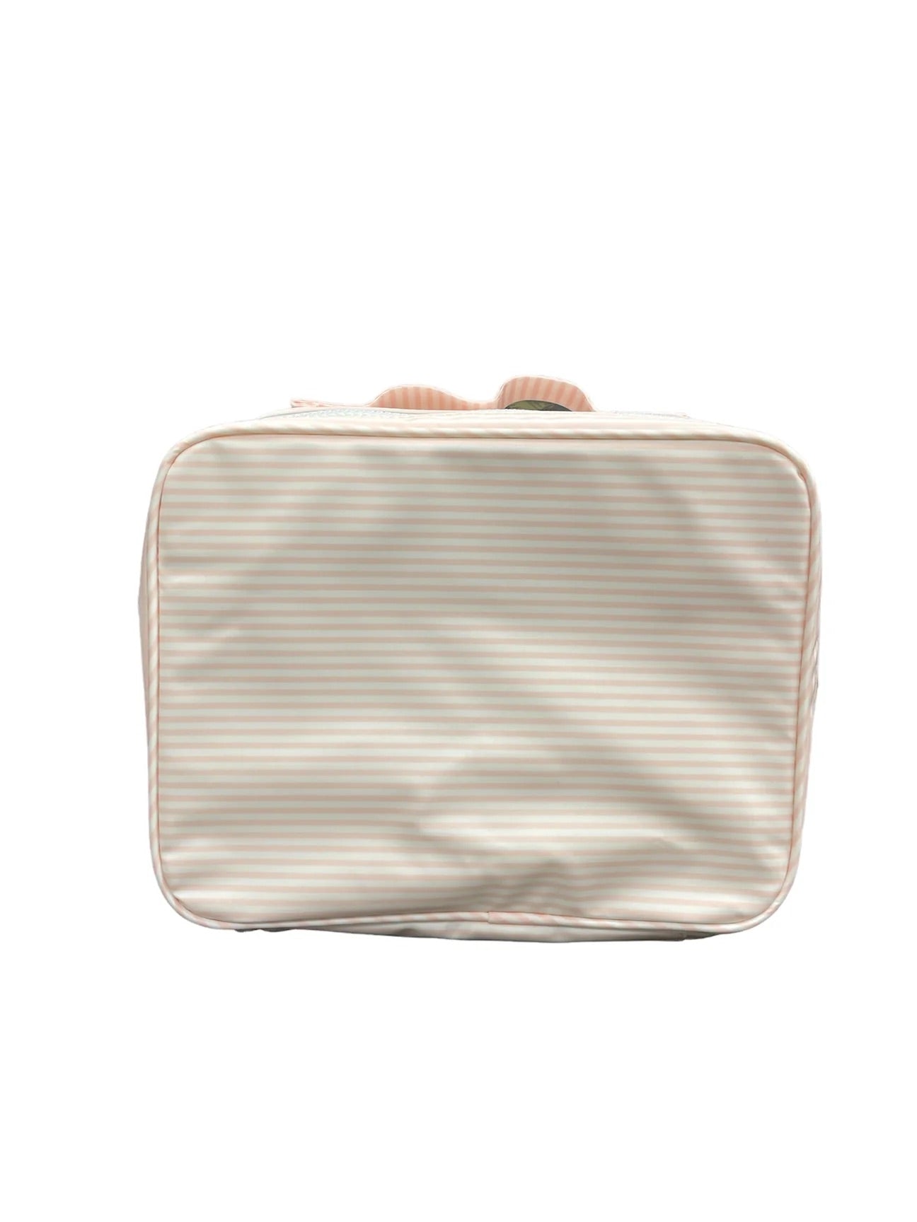 Apple of My Isla Pink Stripe Lunchbox