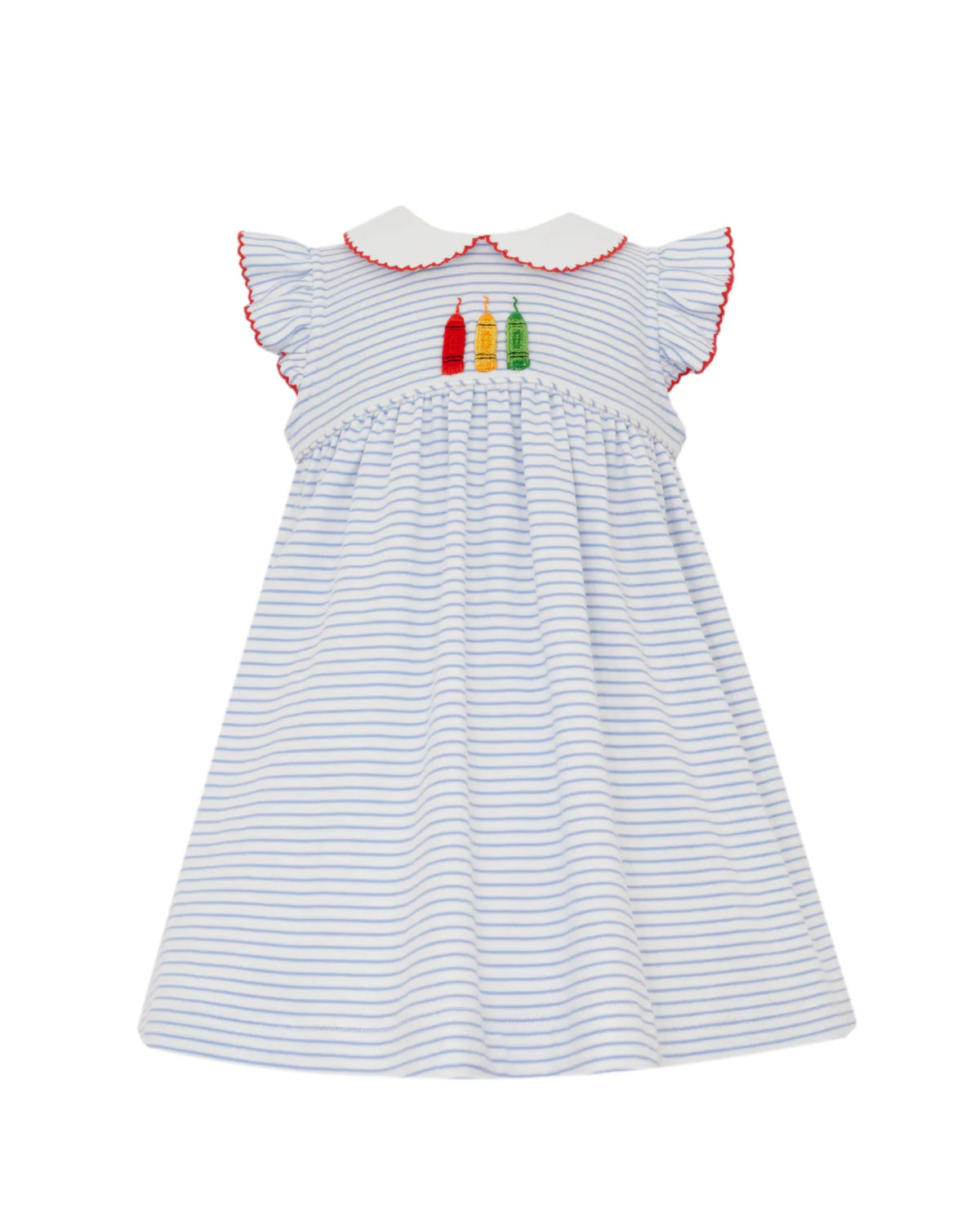 PB Crayon Blue Stripe Dress
