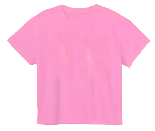 Pink Boxy Tee