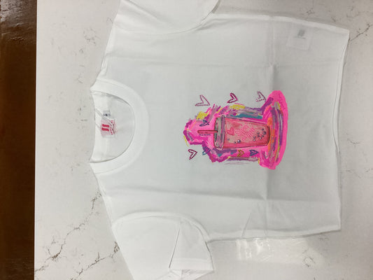 Sweet Lane Sippin’ on Pink Tee