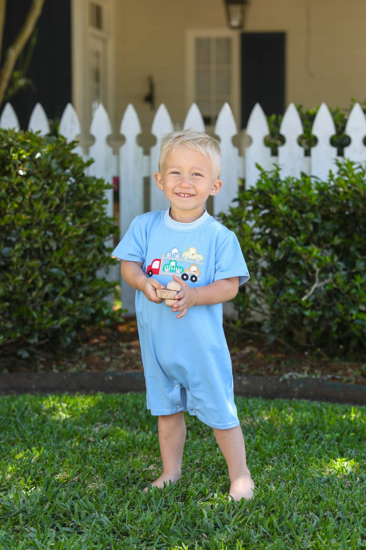 Car Hauler Romper by TSK