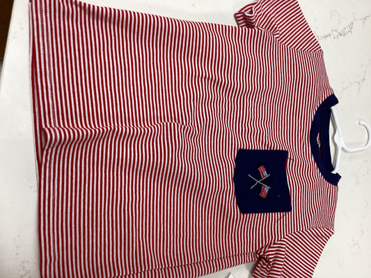 Itsy Bitsy Boys Patriotic Stripe Set