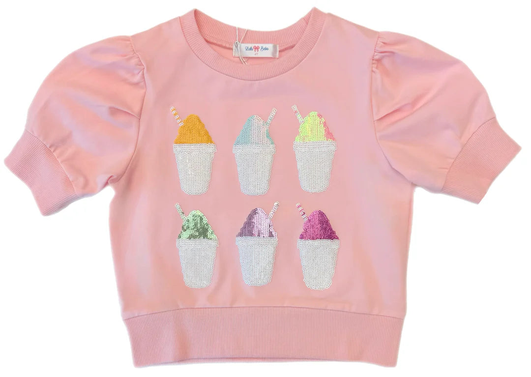LB Snowcone Sequin Tee