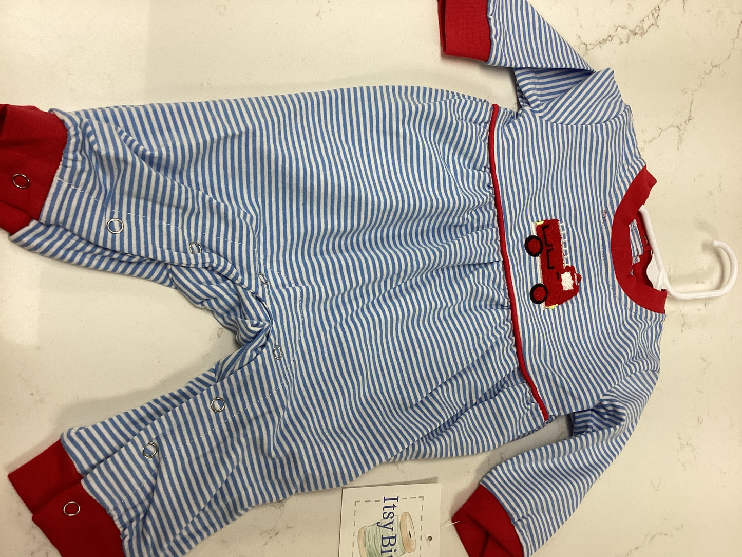 IB Firetruck Longsleeve Romper