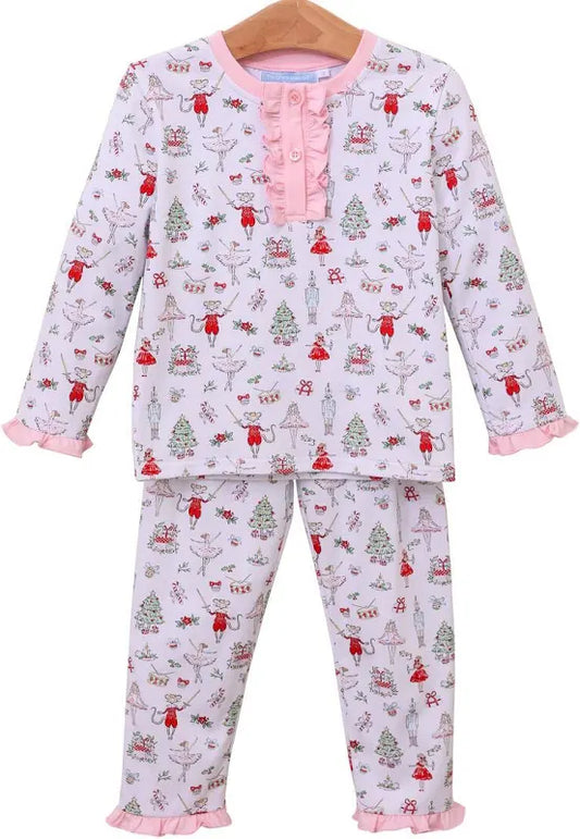 TS Nutcracker Ruffle PJs