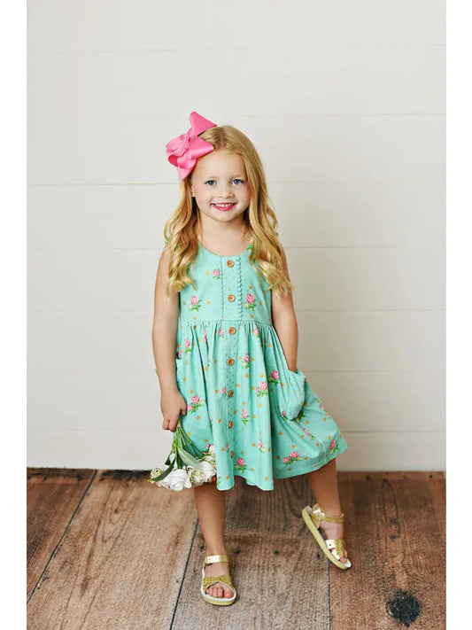 Swoon Girl Glitter Crown Dress