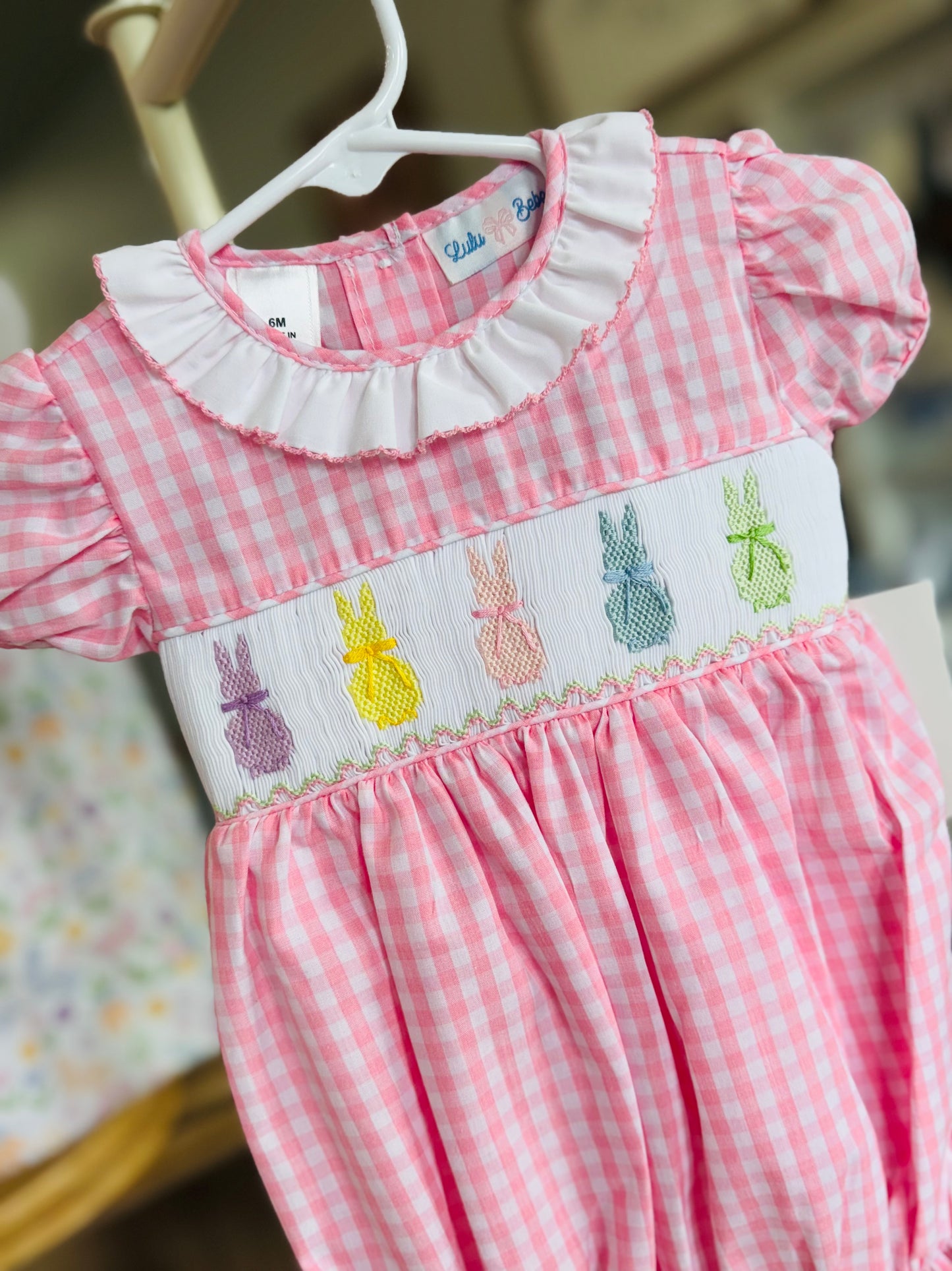 LB Rosie Smocked Peep Bubble