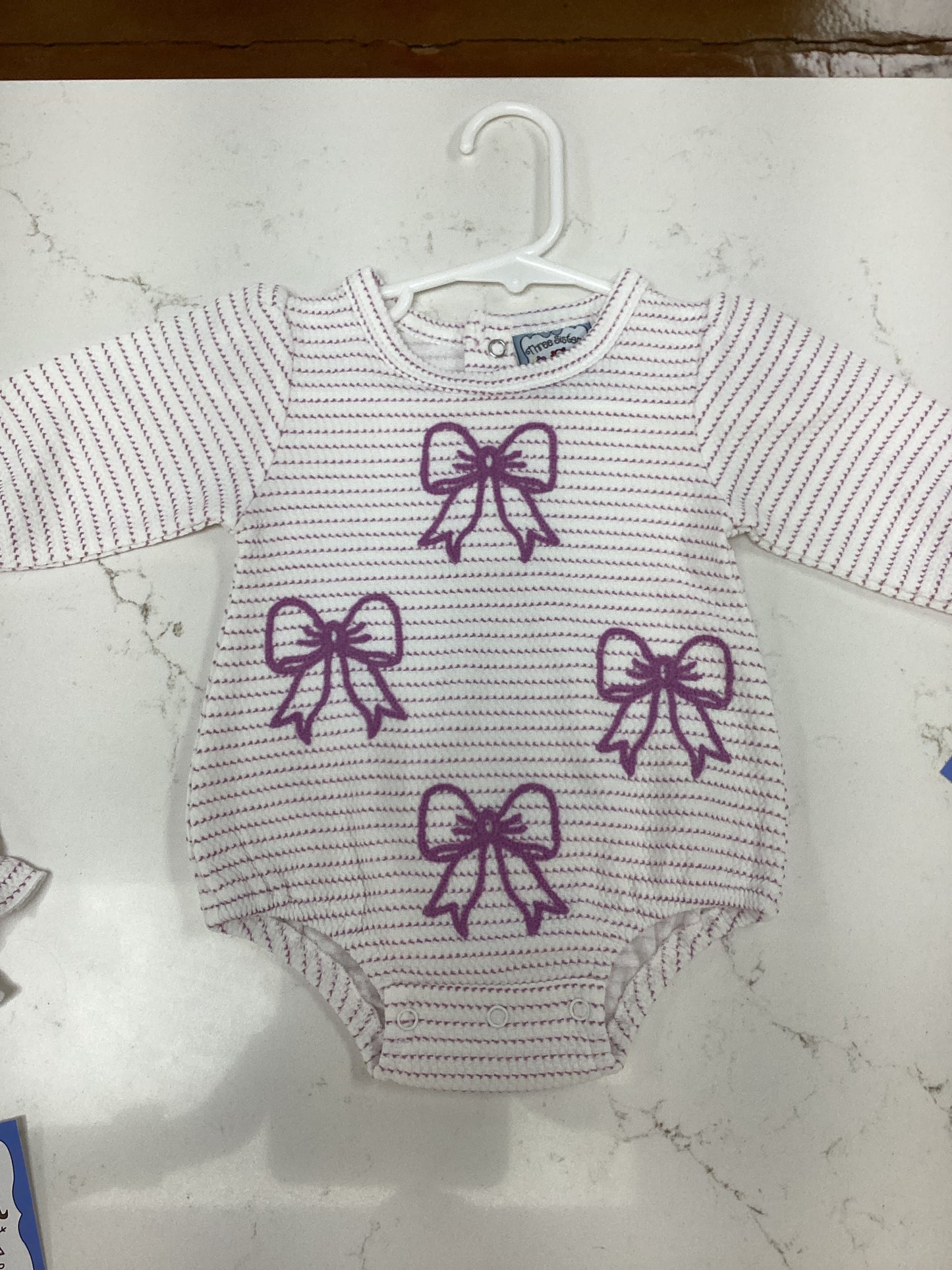 TS Bow Knit LS Bubble
