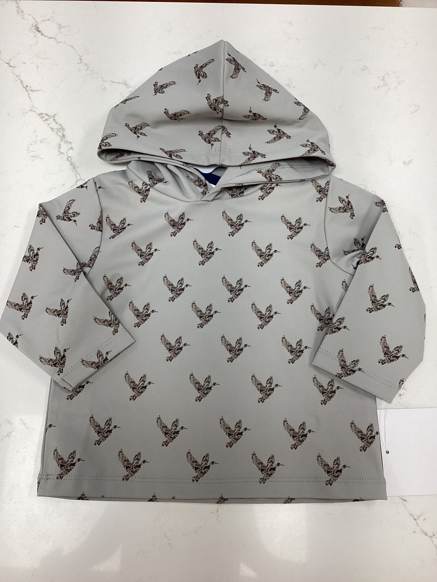 EJ Grey Mallard Hoodie