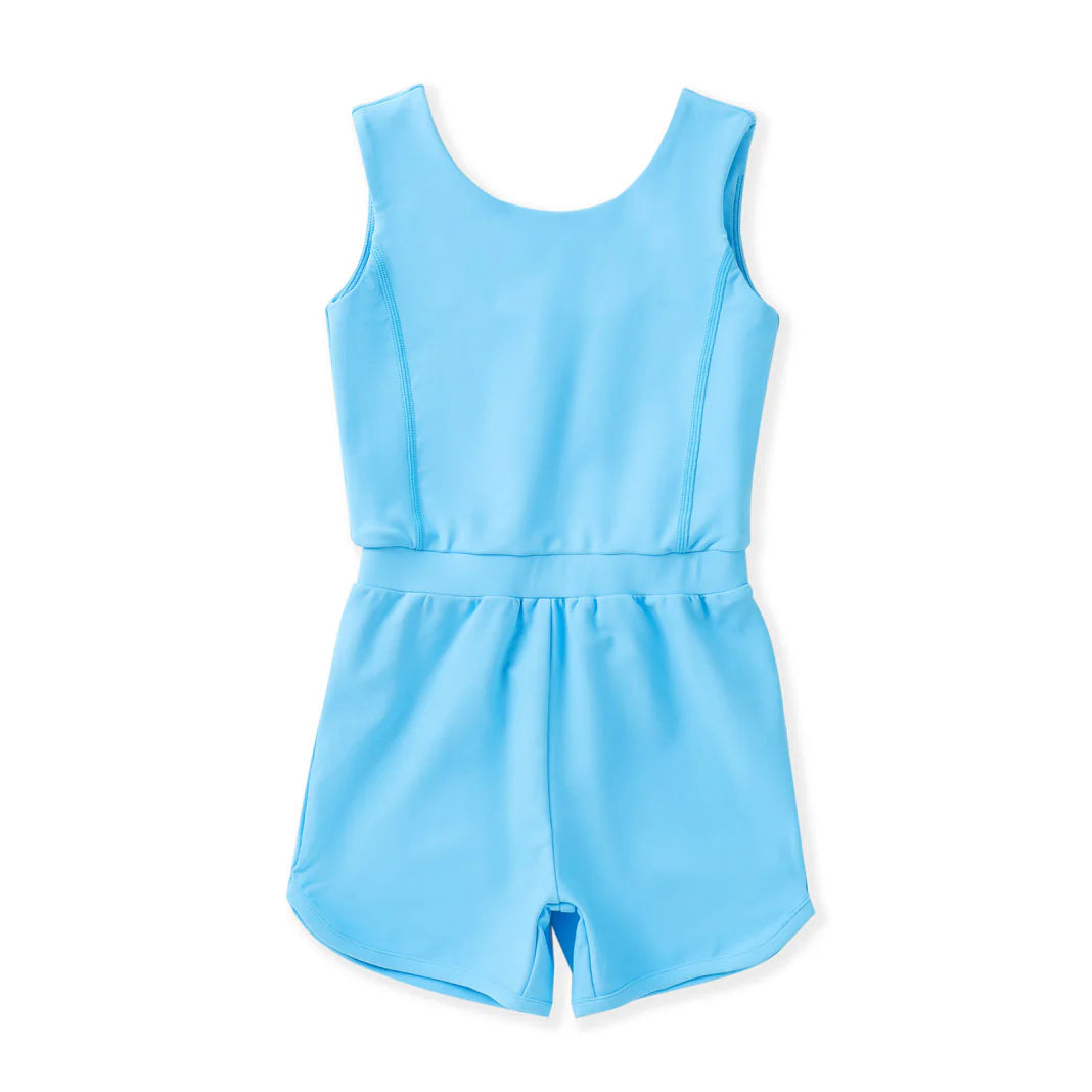 Swoon Blue Short Romper