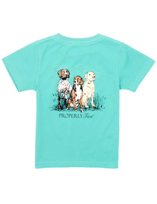 PT Tripe Dog Green Tee