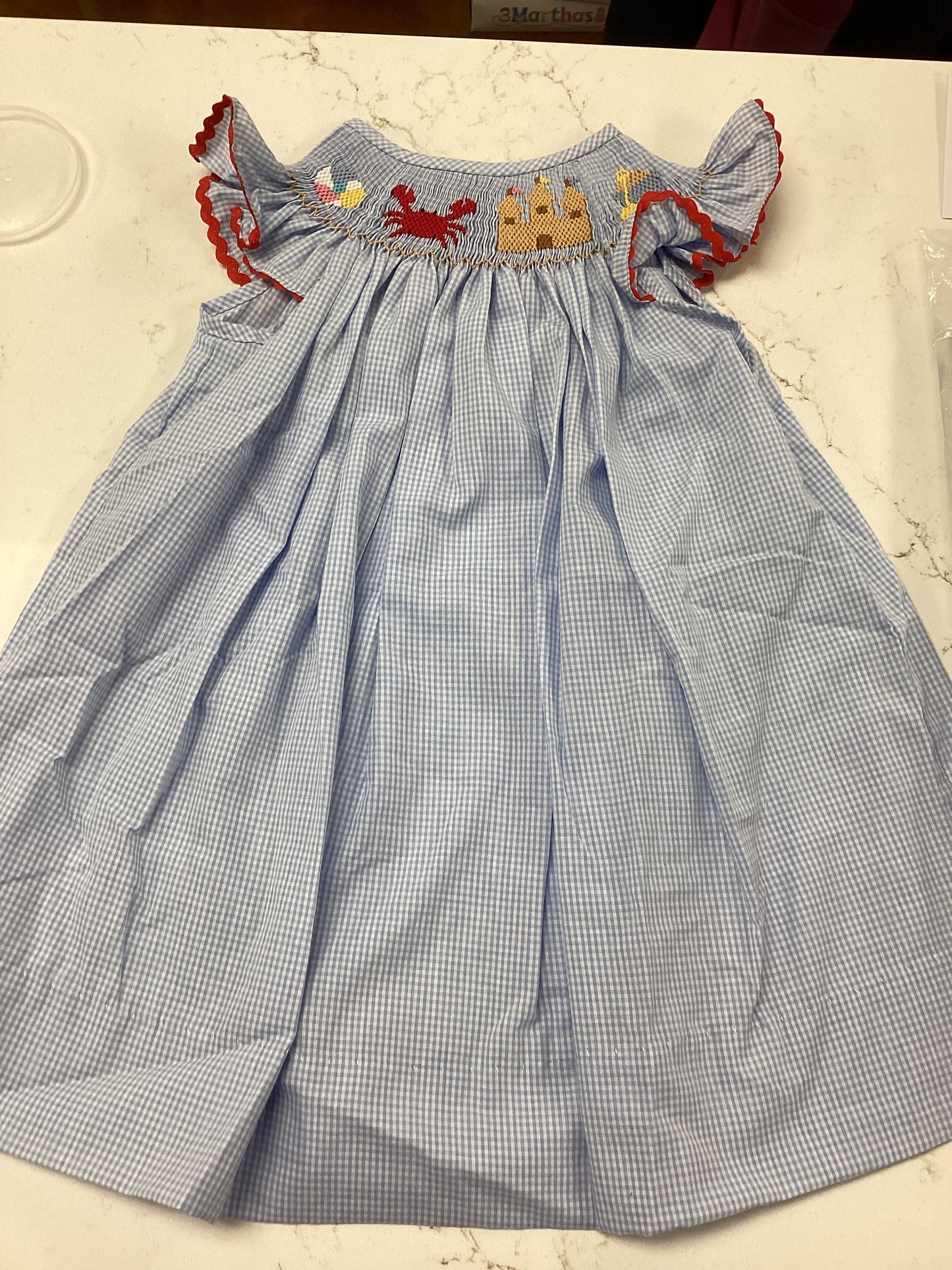 CB Smocked Beach Dress