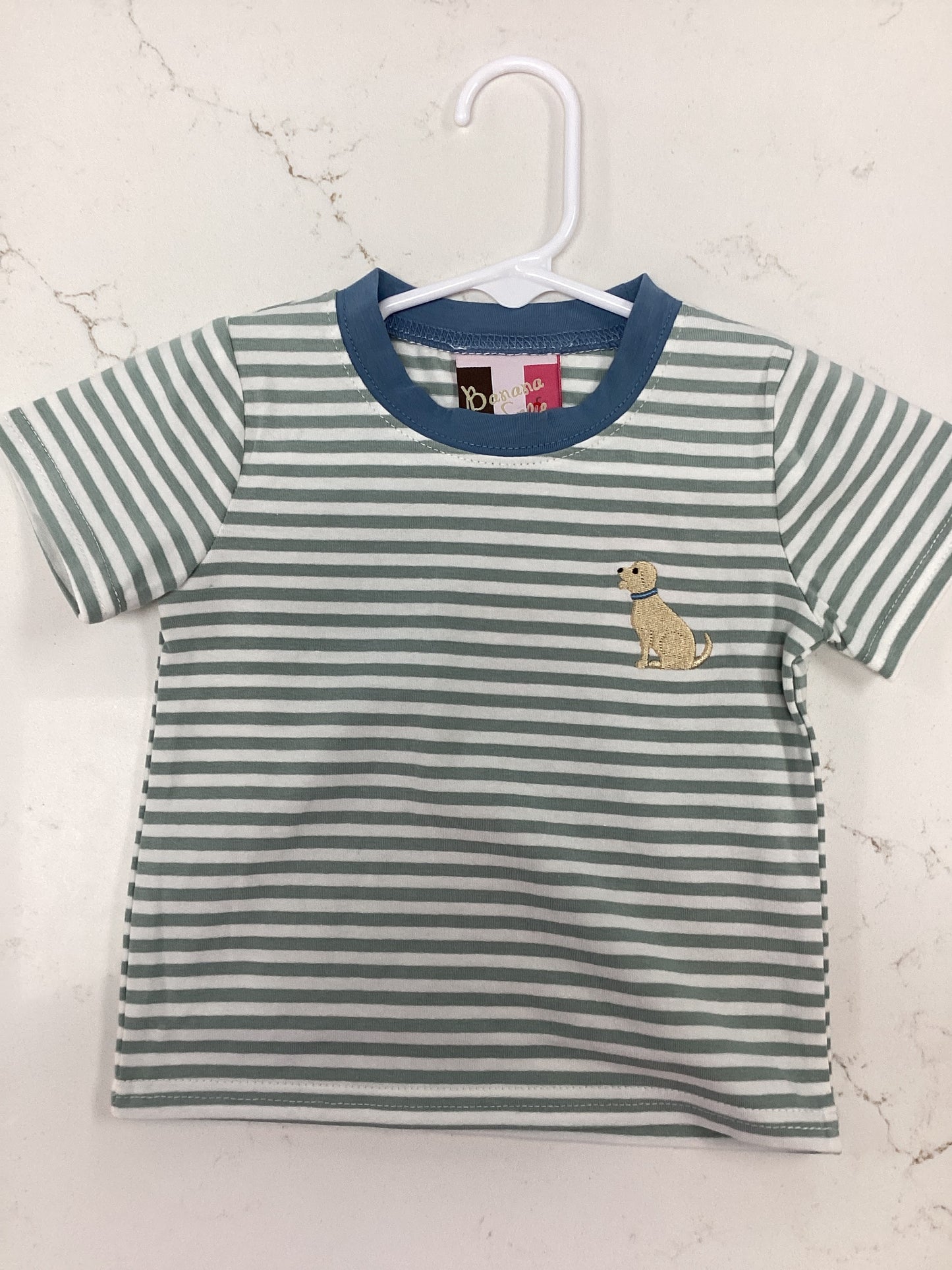 BS Striped Dog Shirt