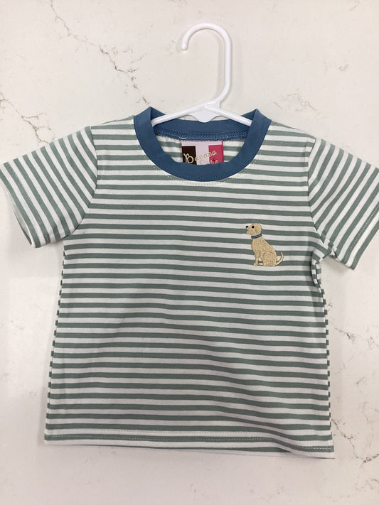BS Striped Dog Shirt