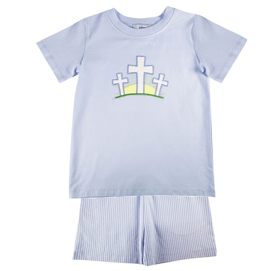 Ishtex Cross Boy Short Sets