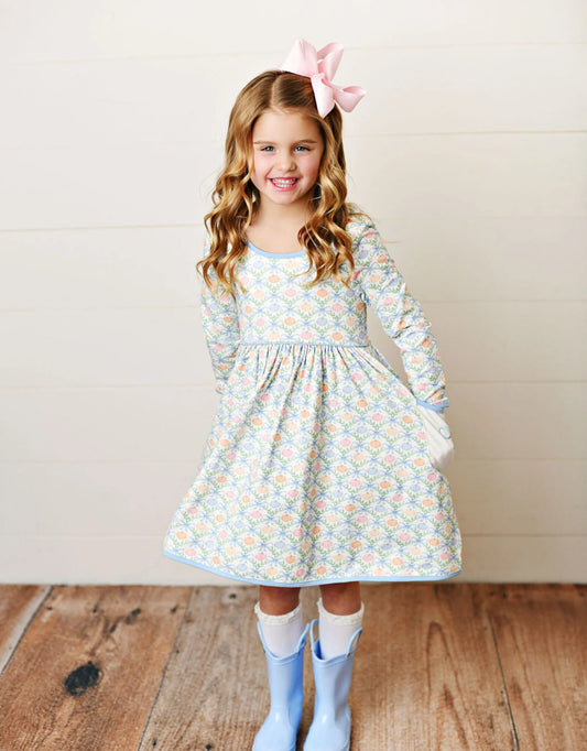 SB Pocket Pumpkin Flair Dress
