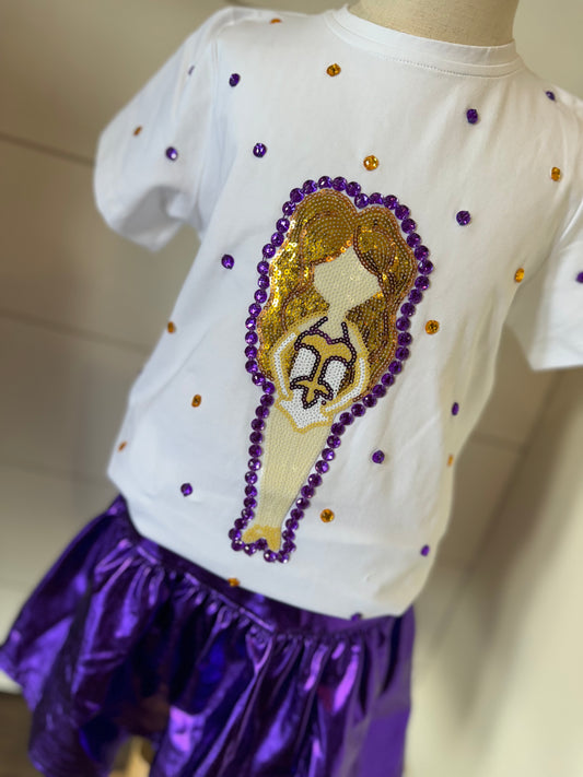 Golden Girl Sequin Tee