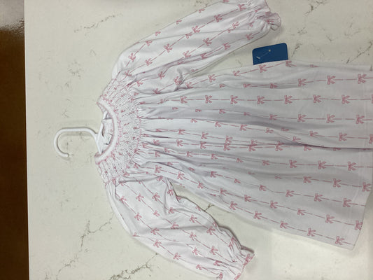 MB Long Sleeve Bow Dress