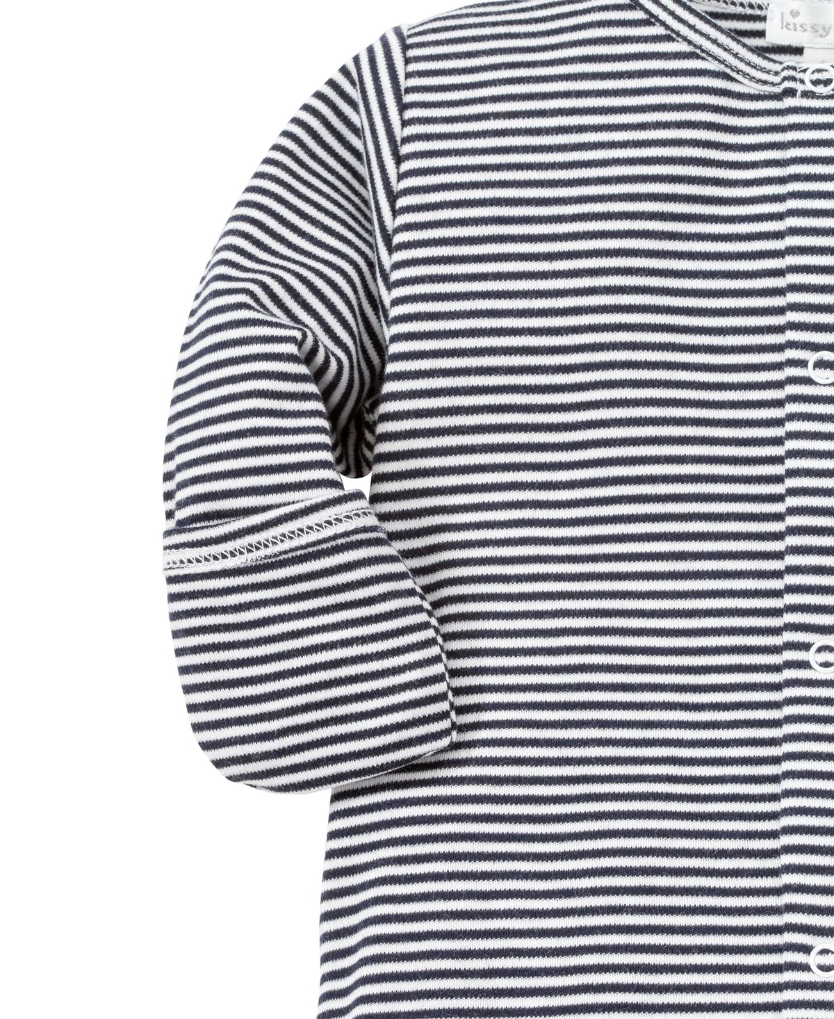 Navy Stripe Conv. gown