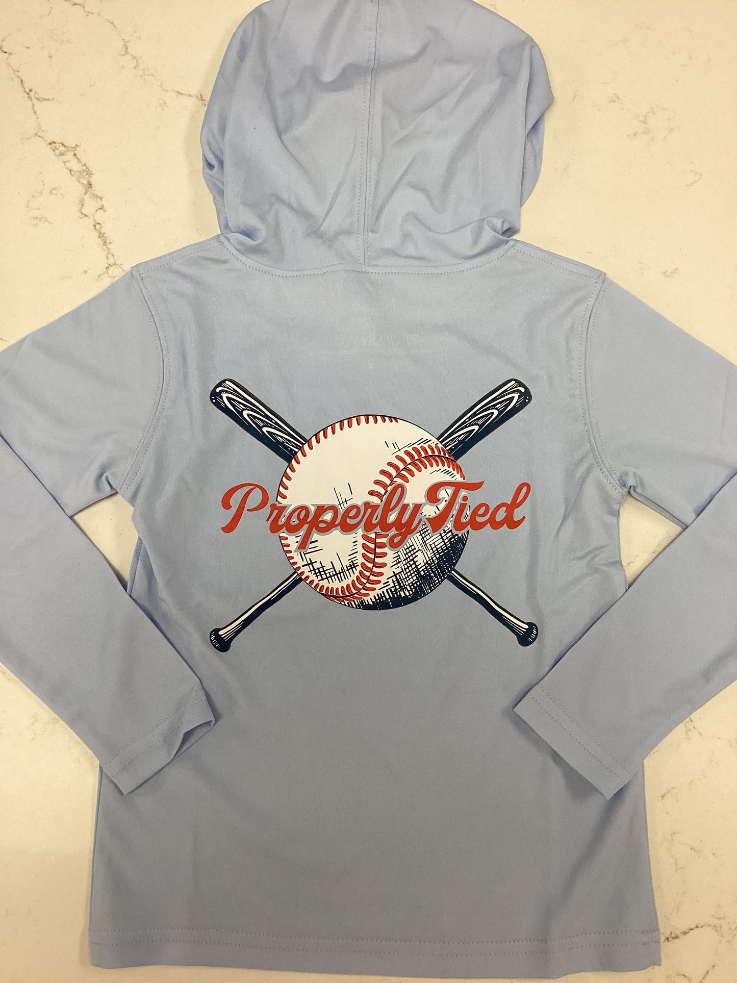 PT Performance Hoodie Baseball Light Blue